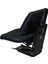 Siyah Pm 210 Düz Arkalıklı Ileri Geri Kızak Ayarlı Traktör Koltuğu 3