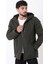 Uzay Kapüşonlu Içi Kürklü Softshell Kışlık Mont Pldp 3010_50454 1