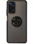 Newface Xiaomi Redmi Note 11 Pro Kılıf Montreal Yüzüklü Silikon Kapak - Siyah 1