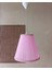 Pembe Organze Avize M-29 Yatak Odası Çocuk Odası Genç ve Bebek Odası Avize Aydınlatma Sarkıt 4