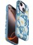 Stys iPhone 14 Flower Series Magsafe Kapak - Mavi 1