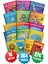 3-6 Yaş Dev Çocuk Boyama ve Yapıştırmalı (Sticker'lı) 16'lı Kitap Seti 1