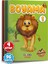 3-6 Yaş Dev Çocuk Boyama ve Yapıştırmalı (Sticker'lı) 16'lı Kitap Seti 2