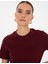 Kadın Vişne Regular Fit Basic Tişört 50310543-VR223 2