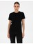 Kadın Siyah Regular Fit Basic Tişört 50310543-VR046 1