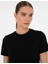 Kadın Siyah Regular Fit Basic Tişört 50310543-VR046 2