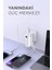 TRM-1027 Beyaz 20000 Mah Type-C + Lightning + USB Taşınabilir 22,5 W Hızlı Şarj Dijital Göstergeli Powerbank 3