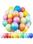 Kırmızı Balon Desensiz Renkli Lateks Balon Normal Ebat 100'LÜ Paket 3
