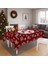 Yılbaşı Desenli Masa Örtüsü Noel Masa Örtüsü 120X160CM 3