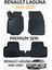 Renault Laguna 2001–2007 Uyumlu 3D Kauçuk Oto Paspas – Premium Seri 2