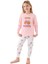 Kız Çocuk Pembe Uzun Kollu Pijama Takımı 3467-2 1