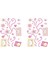 2 Adet Defter Sticker,laptop Sticker Çiçekli Ağaç Desenli Pvc 70X50X0,5CM 2