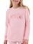 Kız Çocuk Pembe Uzun Kollu Pijama Takımı 3700-2 3