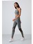 Haki Esnek Standart Fit Performans Kadın Tayt Takım - 95331 1