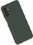 Newface Samsung Galaxy A24 4g Kılıf Nano Içi Kadife Silikon - Koyu Yeşil 3
