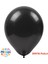 Siyah Balon Desensiz Renkli Lateks Balon Normal Ebat 100'LÜ Paket 1