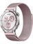 Watch Gt3 / Gt3 Pro / Gt4 / Gt4 Pro / Gt5 / Gt5 Pro 46MM Uyumlu Metal Milanese Hasır Kordon – Paslanmaz Çelik, Manyetik Mıknatıslı Bileklik Kayış 1