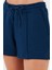 % 100 Pamuk Regular Fit Yüksek Bel Çimalı Short Bayan Short Lbnoosessfuso 4