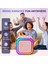 Mini Taşınabilir Bluetooth Karaoke Hoparlör Kablosuz Mikrofon Ses Bombası 3