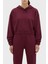 Kapüşonlu % 100 Pamuk Crop Fit Sweat Bayan Sweat LB23FWESSFUHD 1