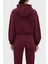 Kapüşonlu % 100 Pamuk Crop Fit Sweat Bayan Sweat LB23FWESSFUHD 3