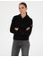 Kadın Siyah Comfort Fit Sweatshirt 50312020-VR046 3