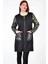 Kol ve Cep Detaylı Tunik Ceket - Siyah 1