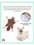Peluş Köpek ve Kedi Oyuncak Sesli Sincap Model, Hışır Kumaşlı, 25 cm 5