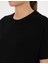 Kadın Siyah Oversize Basic Tişört 50316880-VR046 7