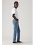 Lse 512 Pamuklu Slim Tapered Fit Normal Bel Dar Paça Jeans Erkek Pantolon A2087 2