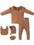 Kaşkorse Soft Kız Bebek Isimli Hastane Çıkışı Beşli Set, Hediye Yenidoğan 5 Li Bebek Takımı 5