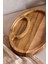 Akasya Bölmeli Oval Sunum Tabağı 25X14 cm 3
