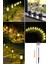 4 Adet 3W Güneş Enerjili Solar Bahçe Armatürü - Fotoselli, IP65, Dekoratif Dış Mekan Çim Lambası 6