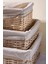 Salice Hasır 3 Lü Sepet Organizer Havluluk Düzenleyici 2