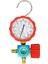 800PSI Soğutucu Manometre Koşul Basınç Göstergesi Gösterge Manometre Valfi R410A R22 R134A R404A (Yurt Dışından) 1