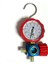 800PSI Soğutucu Manometre Koşul Basınç Göstergesi Gösterge Manometre Valfi R410A R22 R134A R404A (Yurt Dışından) 4