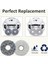 Ecovacs Deebot T30 Pro / T30S Combo / T30S / T20 Omnı / T10 Omnı / X1 Omnı / X1 Turbo / X2 Omnı Parçaları Için Paspas Pedleri (Yurt Dışından) 5