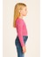 Kız Çocuk Pembe Uzun Kollu Basic Üst, Kız Çocuk Üst - Bluz 3