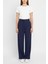Laci Kemerli Yüksek Bel Bol Paça Kadın Pantolon 8147A 1
