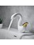 Banyo Lavabo Bataryası Kuğu Model Beyaz/gold Renk Yeni Ürün Ithal 7 Yıl Garantili Ithal 1