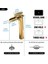 Banyo Çanak Lavabo Bataryası Altın Dore Gold Renk Yeni Şelale Model 7 Yıl Garantili Ithal 3