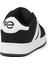Unisex Siyah Beyaz-Beyaz Bağcıklı Rahat Sneaker Günlük Spor Ayakkabı 5