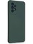 Newface Samsung Galaxy A53 5g Kılıf Nano Içi Kadife Silikon - Koyu Yeşil 2