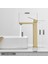 Banyo Çanak Lavabo Bataryası Mat Gold Renk Yeni Tasarım 7 Yıl Garantili Ithal 4