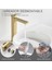 Banyo Çanak Lavabo Bataryası Mat Gold Renk Yeni Tasarım 7 Yıl Garantili Ithal 5