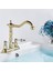 Banyo Lavabo Bataryası Ankastre Altın Dore Gold Renk Yeni Model 7 Yıl Garantili Ithal 5
