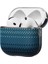 Airpods 4 Kılıf Aramid Fiber Pitaka Tactile Woven Sunset-Moonrise Serisi Sunset Kapak Mavi 7