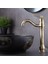 Banyo Çanak Lavabo Bataryası Mat Gold Renk Yeni Model 7 Yıl Garantili Ithal 6