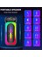Karaoke Mikrofonlu Bluetooth Hoparlör LED Işıklı Taşınabilir Kablosuz Müzik Çalar 4