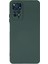Newface Xiaomi Redmi Note 11 Pro Kılıf Nano Içi Kadife Silikon - Koyu Yeşil 1